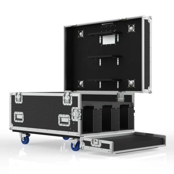 Southwest functional isometric view showing side loading access for lighting battens